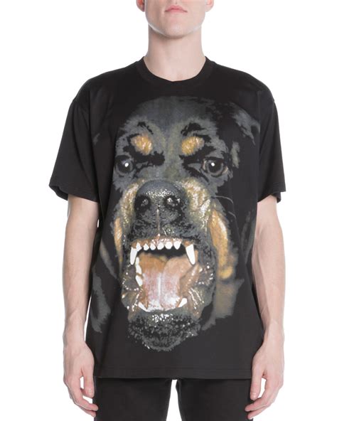 givenchy dog shirt free shipping|givenchy crew neck rottweiler.